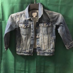 Toddler jean jacket